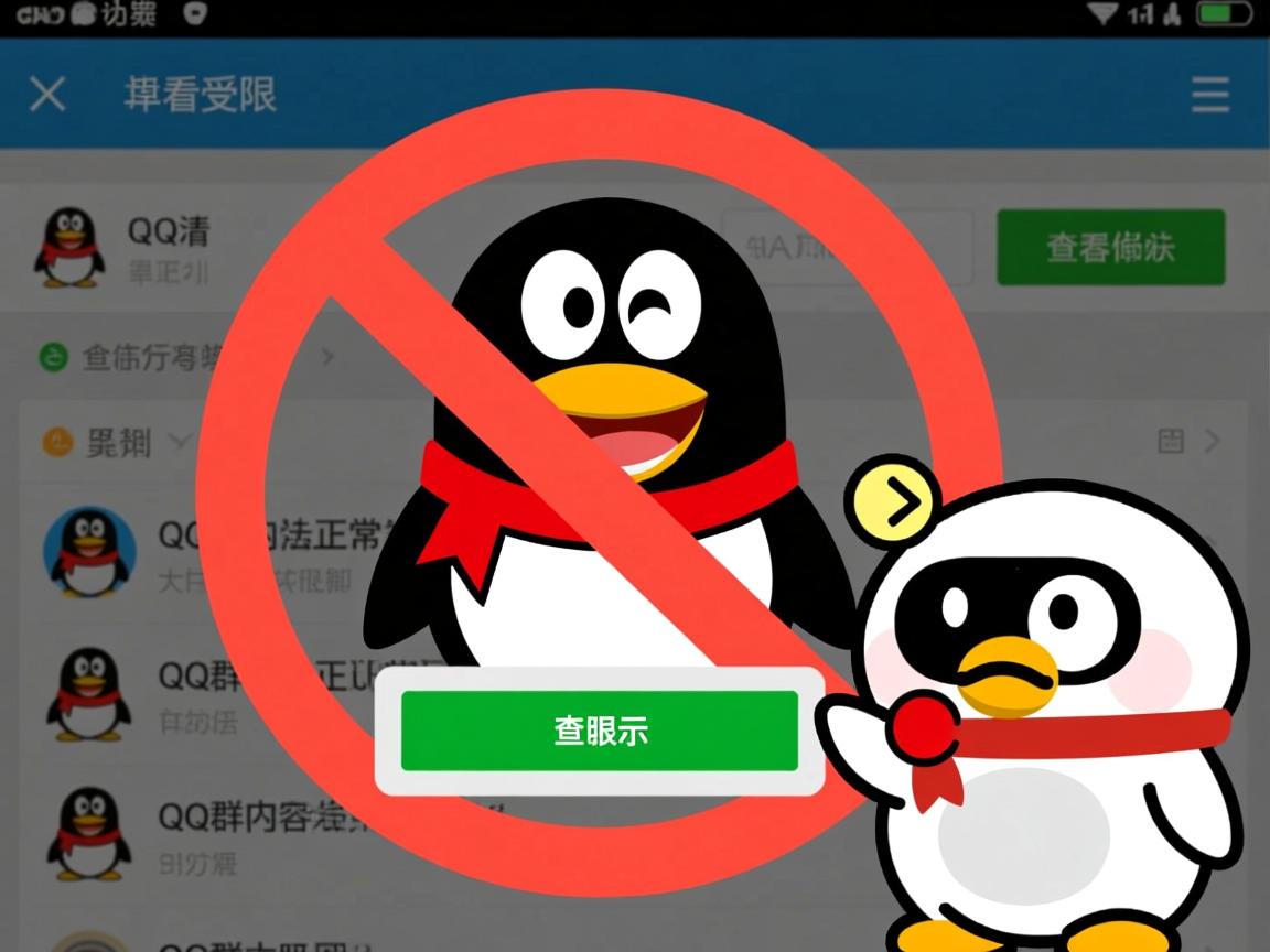 为什么QQ群内容无法正常显示，查看受限？详细原因及解决办法揭晓！  第3张