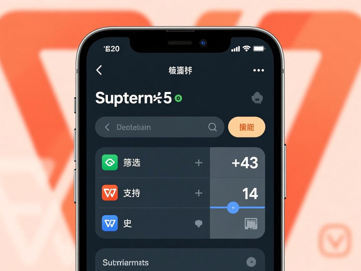 手机WPS筛选功能为何不支持求和操作?具体技术限制是什么? 第1张 手机WPS筛选功能为何不支持求和操作?具体技术限制是什么? 第1张