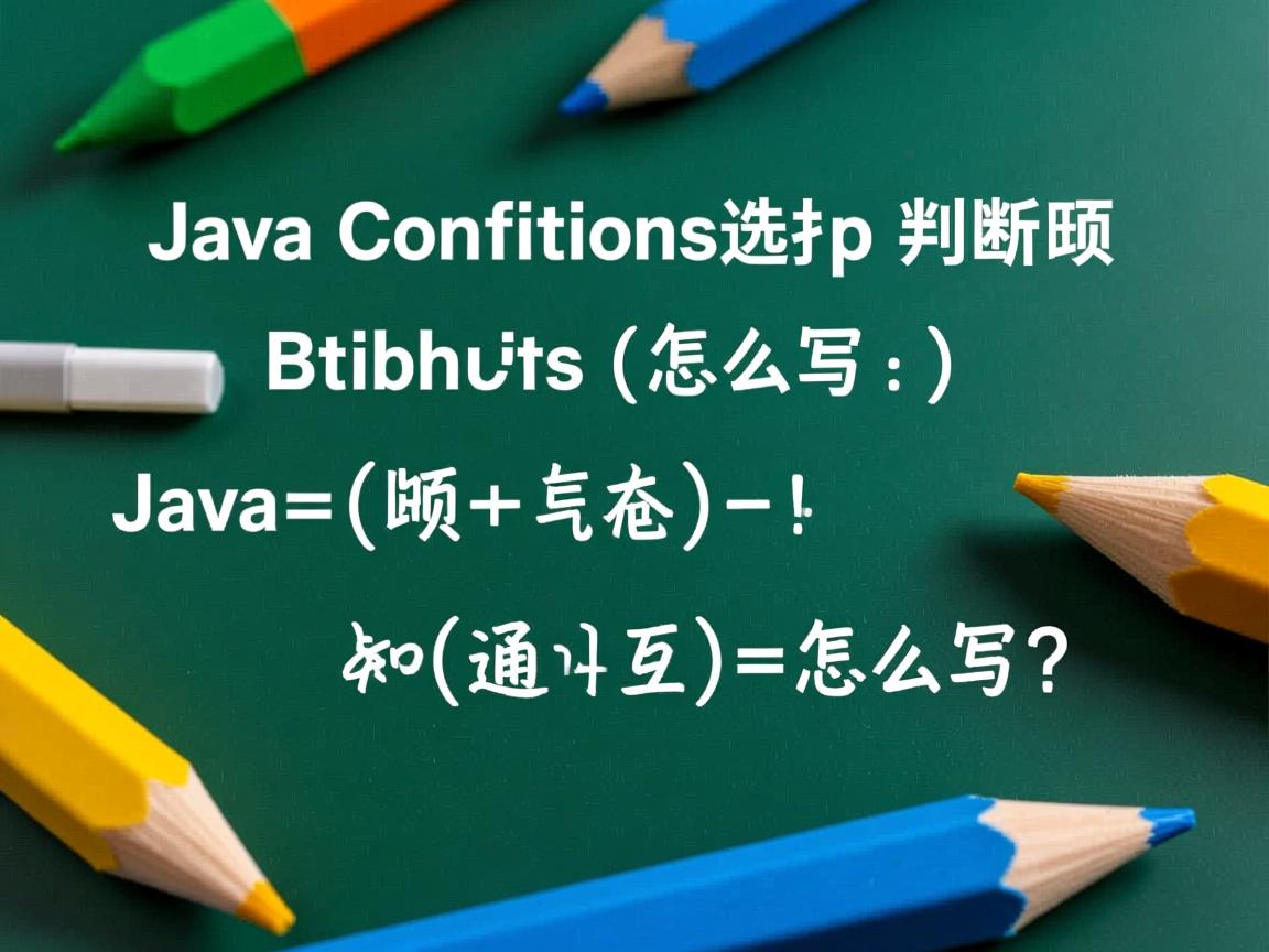 java 多条件选择 判断语句怎么写  第3张