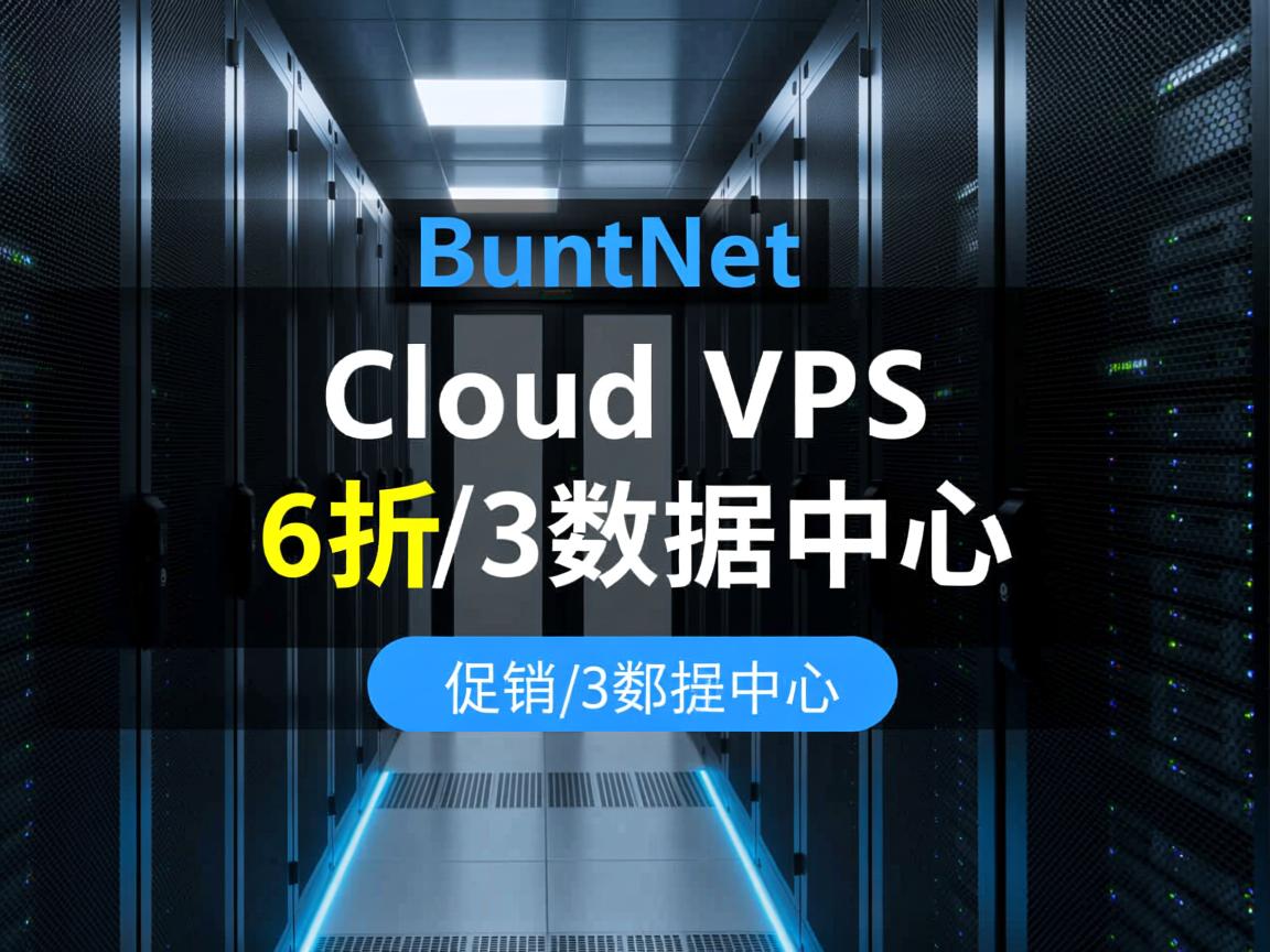 BurstNet-Cloud VPS 6折促销/3数据中心