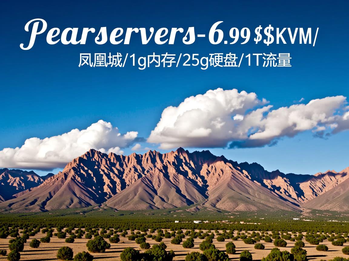peakservers-6.99$/KVM/凤凰城/1g内存/25g硬盘/1T流量