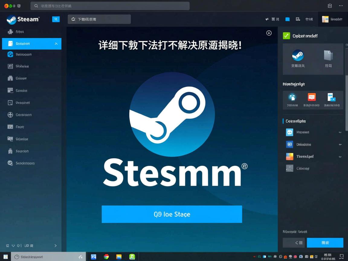 电脑下载Steam后为何无法打开？详细原因及解决方案揭晓！  第2张