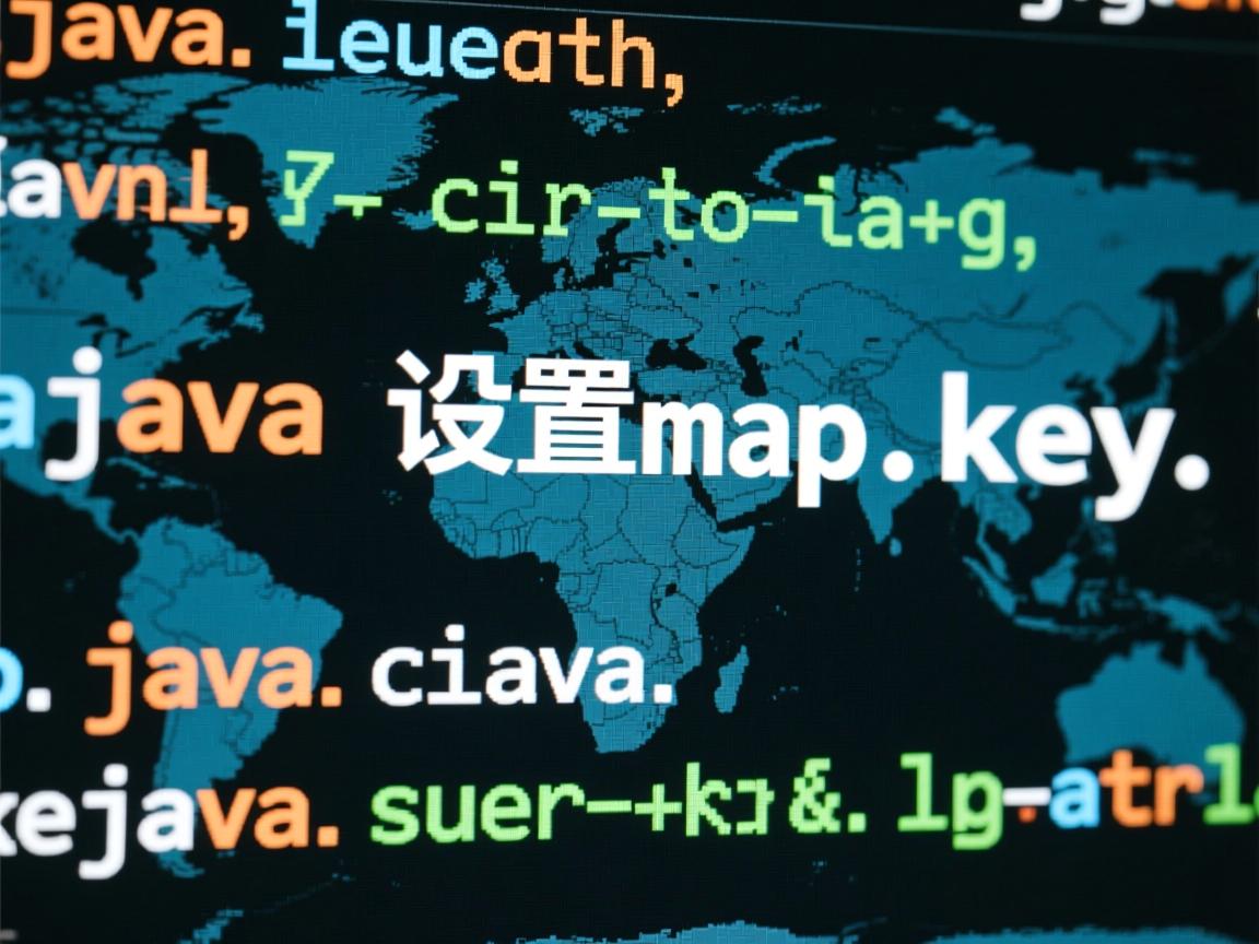 java怎么设置map的key