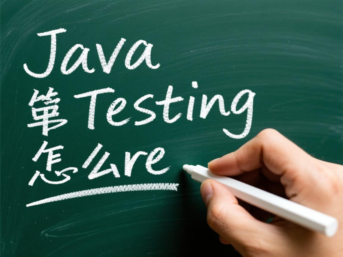 java 单元测试怎么写