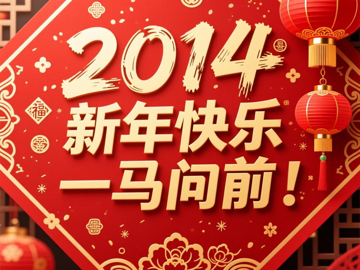 2014，新年快乐，一马当前！  第1张