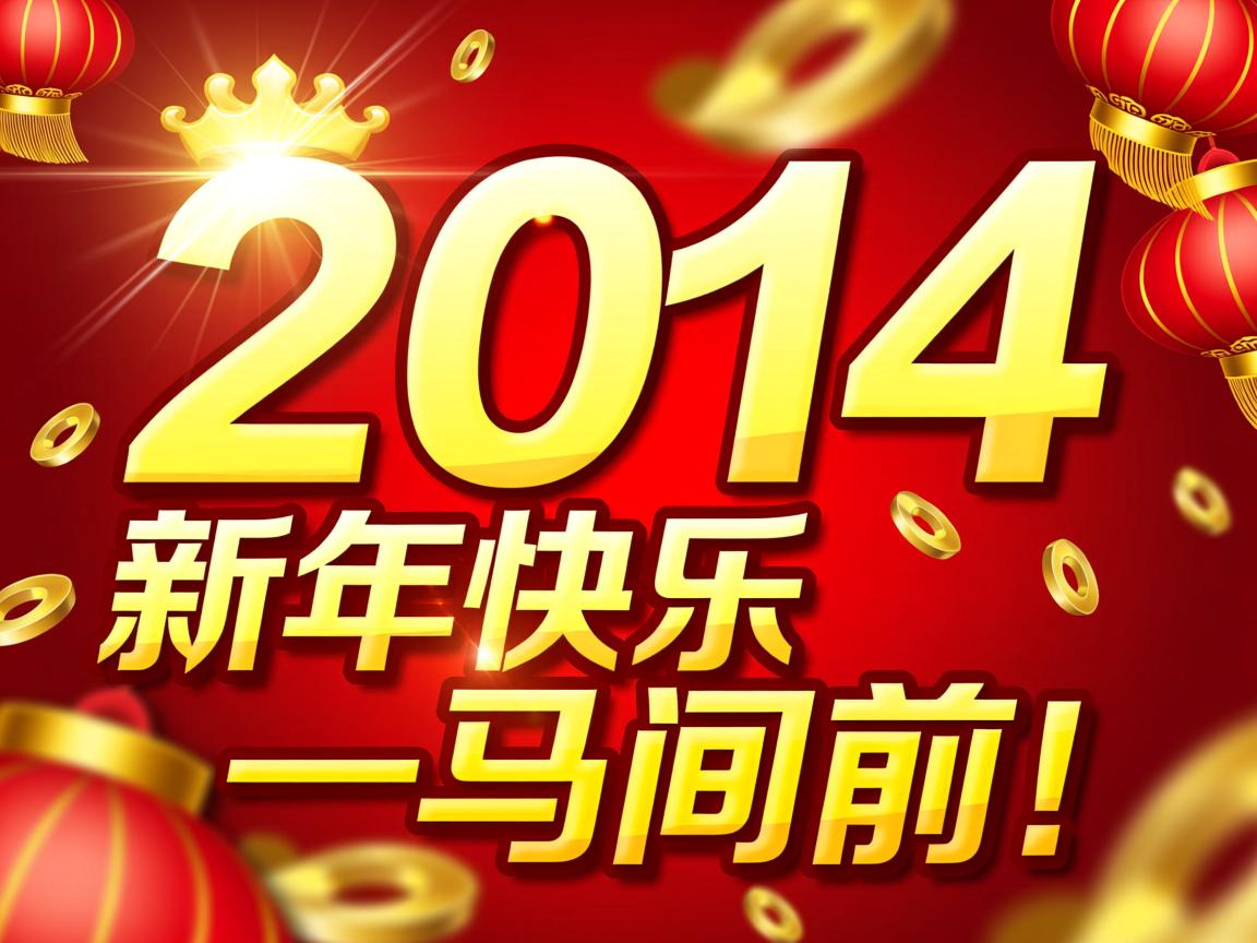 2014，新年快乐，一马当前！  第2张