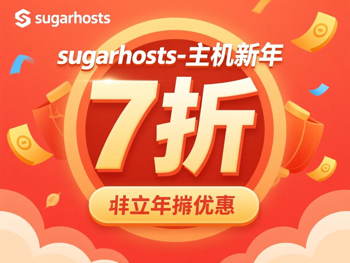 推荐:sugarhosts-主机新年7折优惠