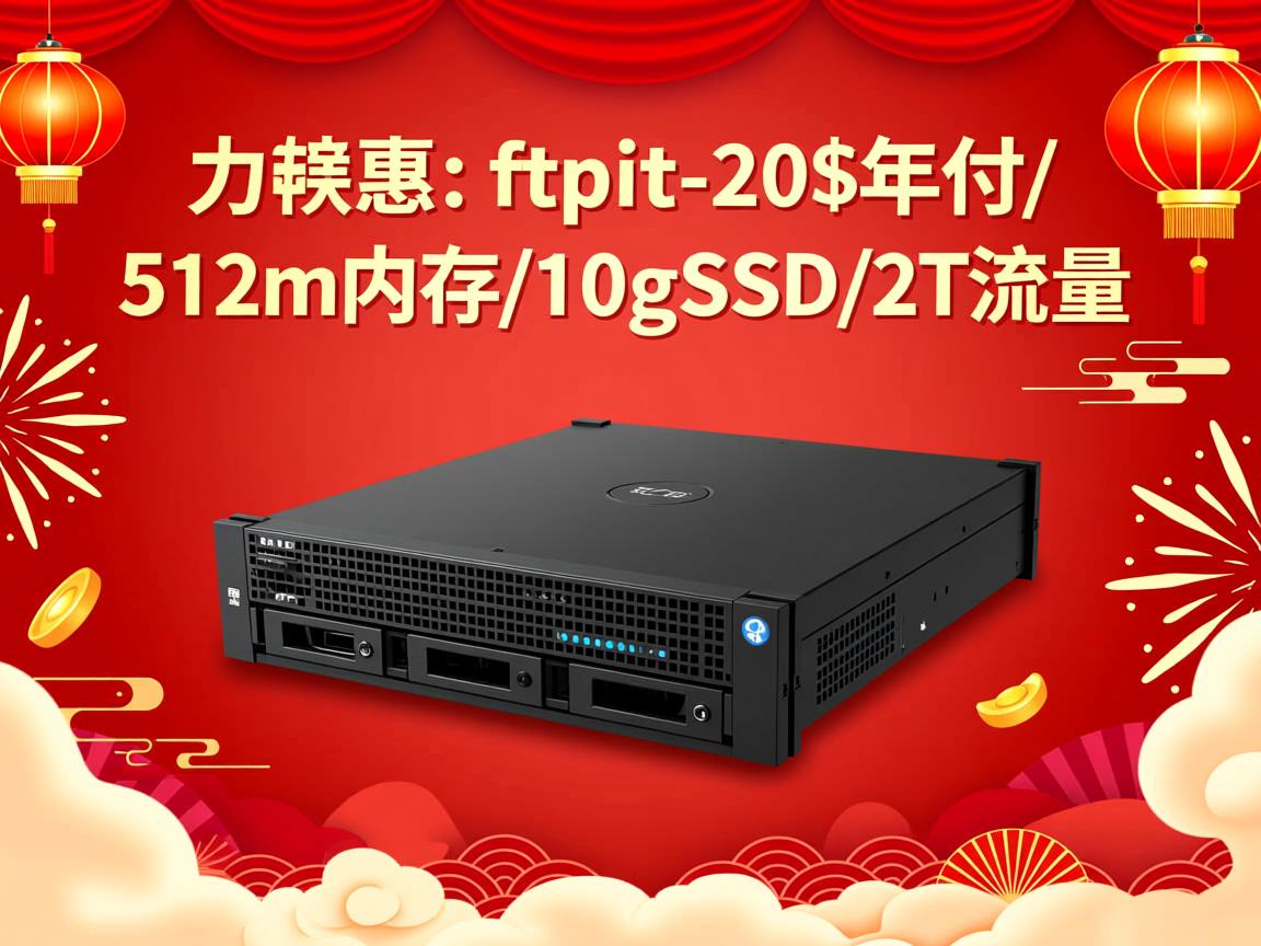 新年特惠:ftpit-20$年付/512m内存/10gSSD/2T流量