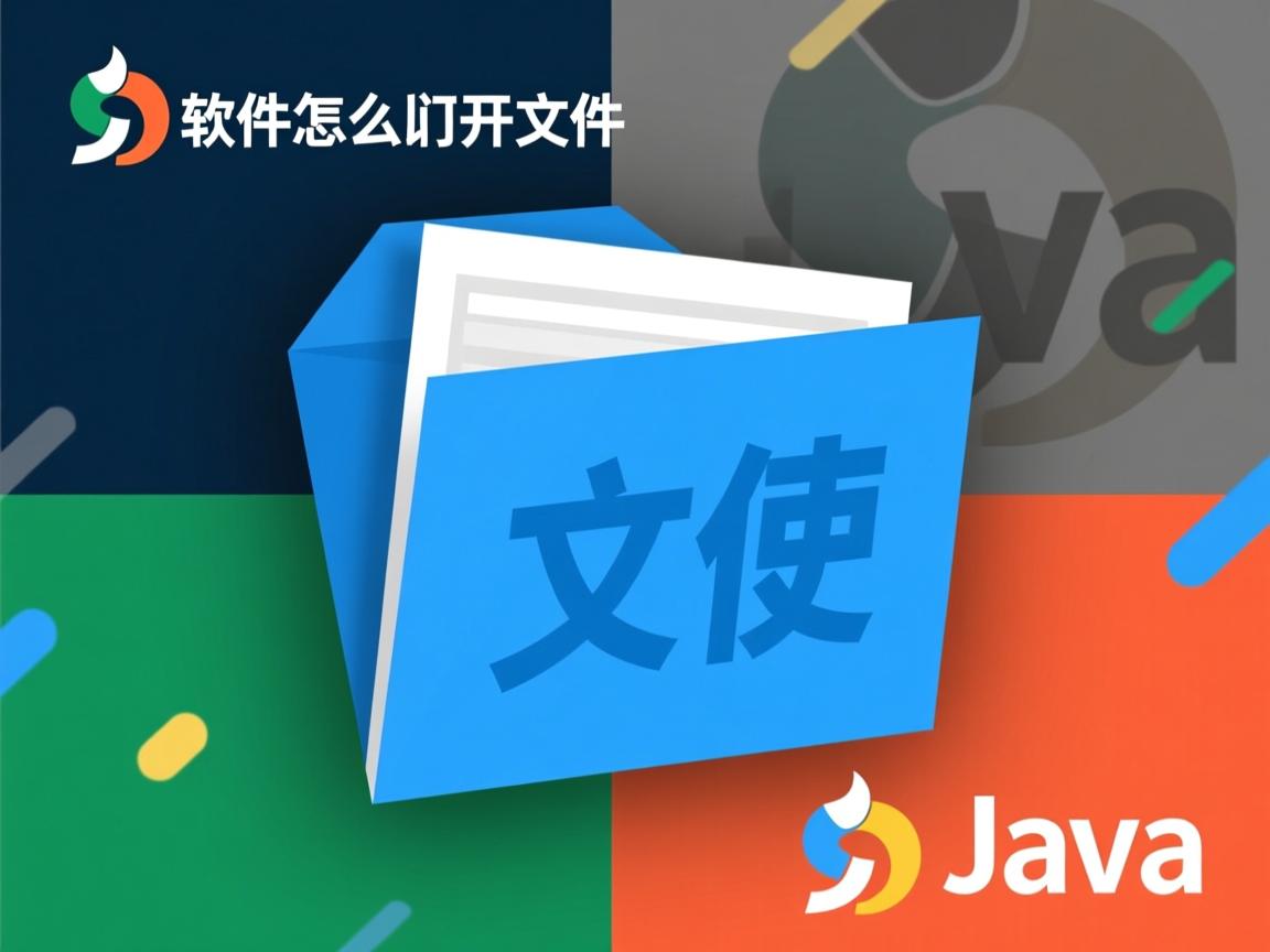 java软件怎么打开文件