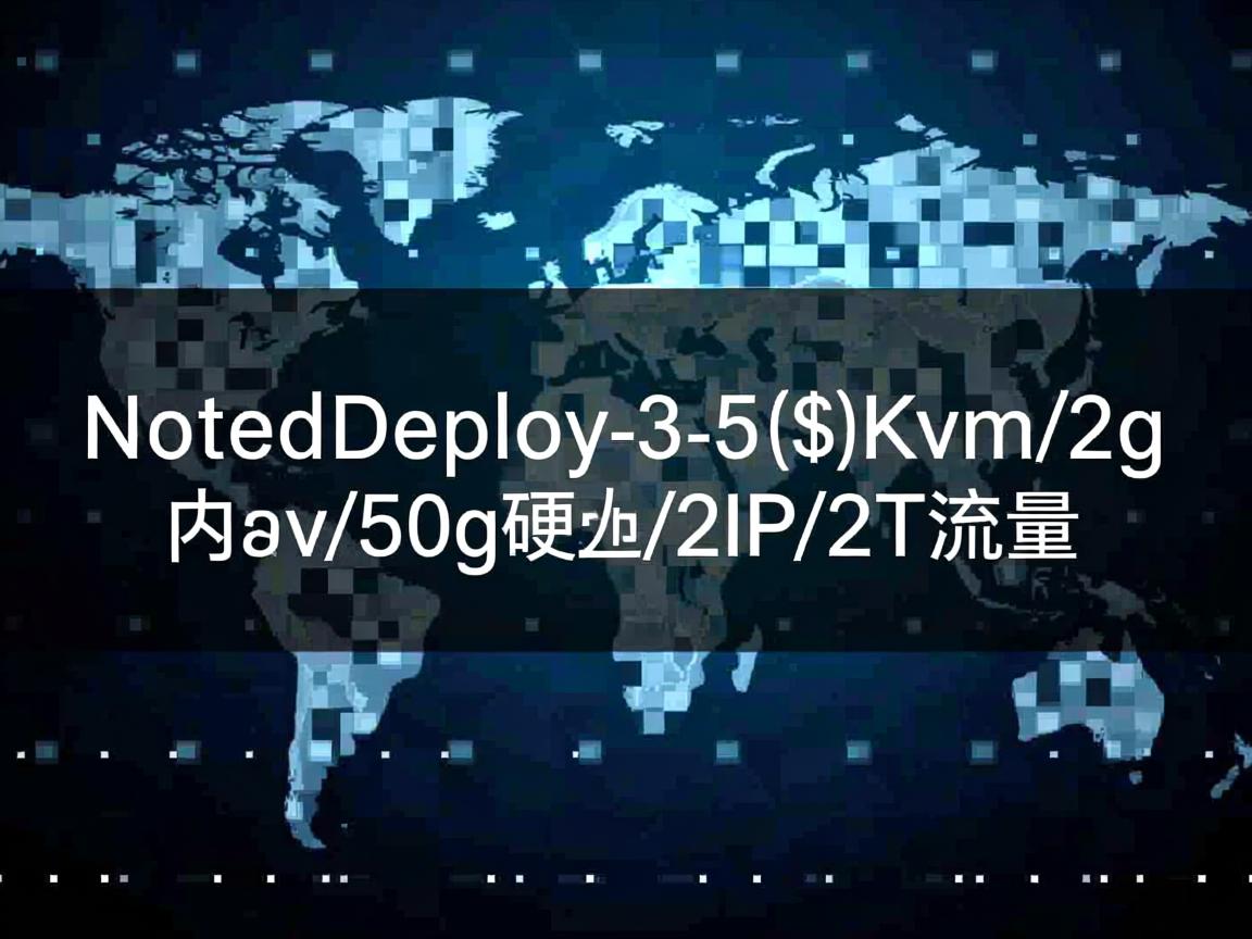 Nodedeploy-3.5$/Kvm/2g内存/50g硬盘/2IP/2T流量  第3张