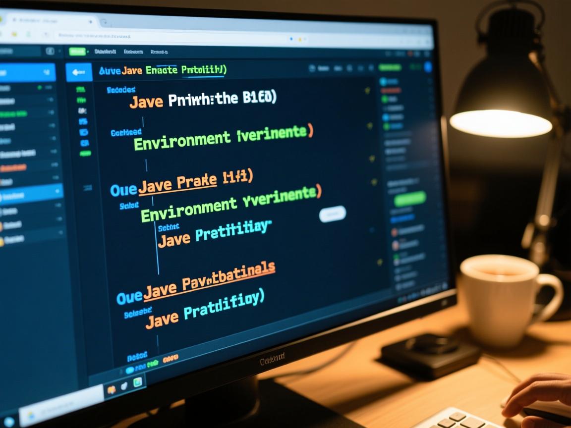 java语言怎么编译环境变量