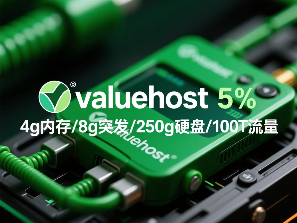 greenvaluehost-5$/4g内存/8g突发/250g硬盘/100T流量