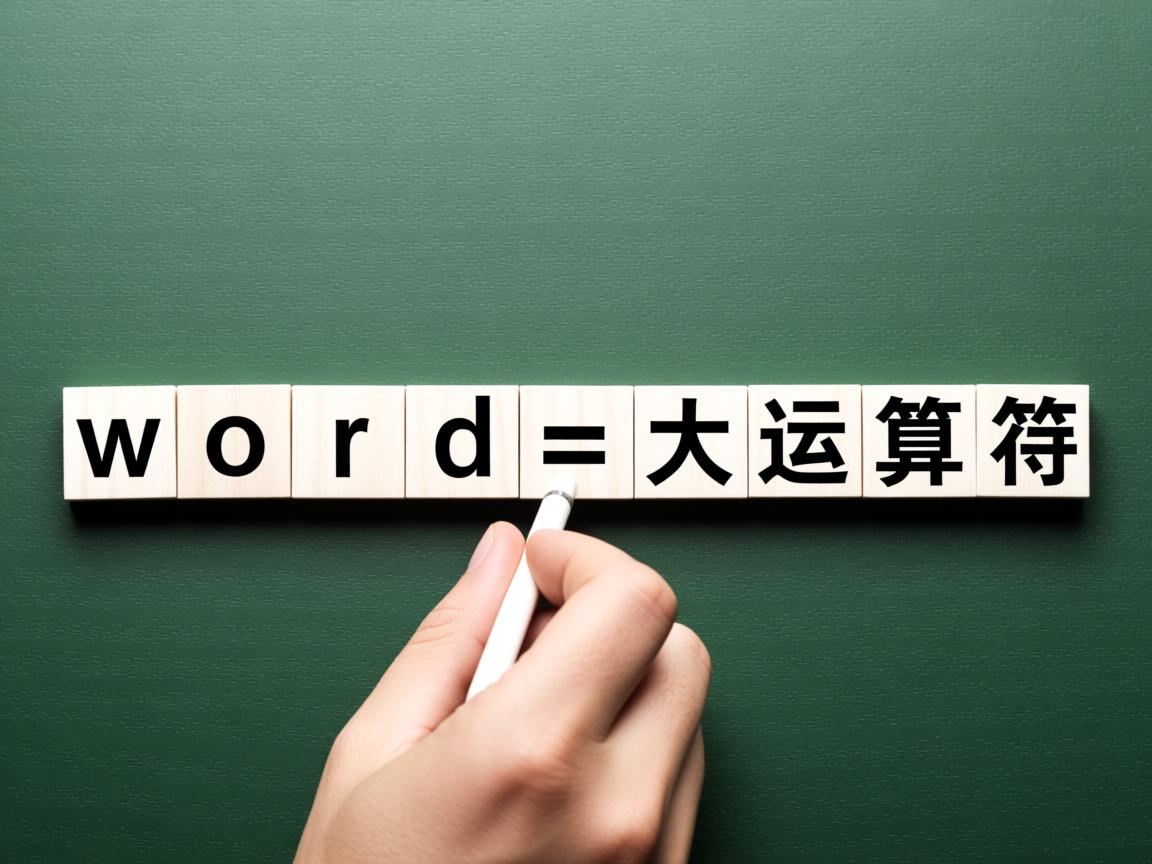 为什么word公式大型运算符  第1张