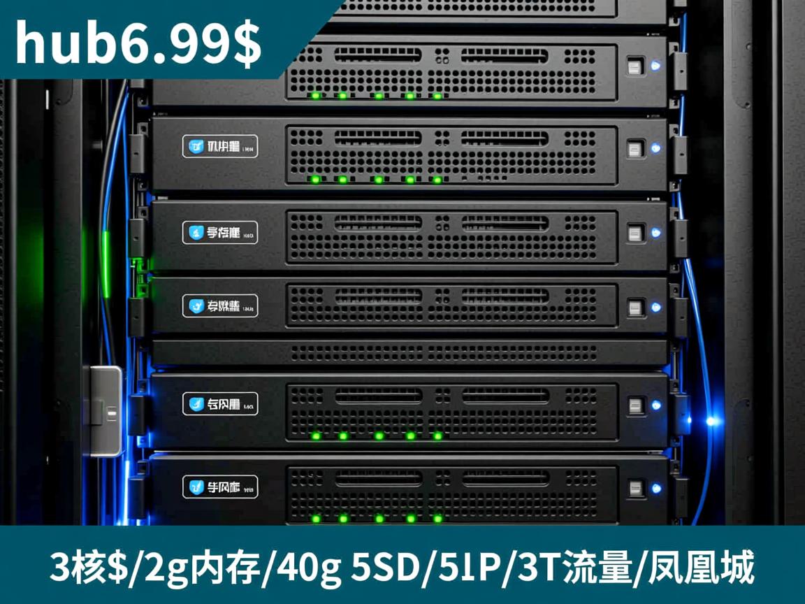 serverhub-6.99$/3核/2g内存/40gSSD/5IP/3T流量/凤凰城  第1张