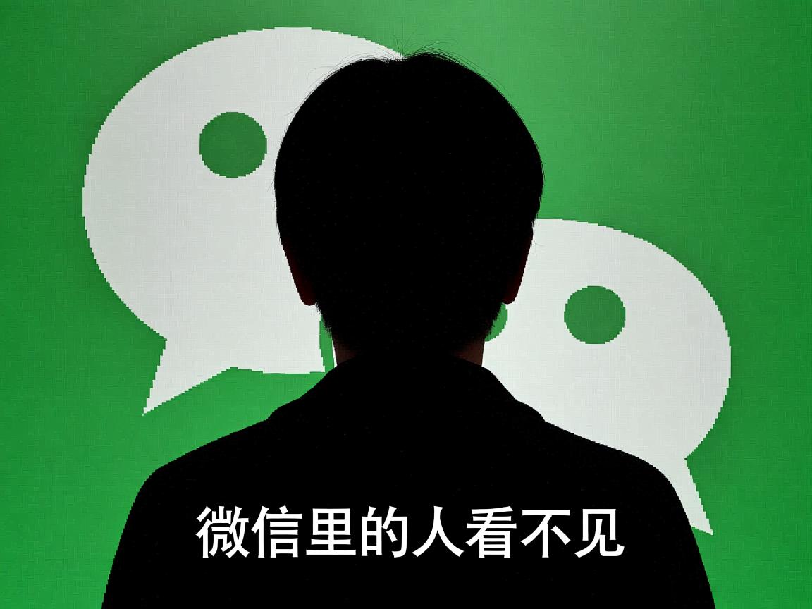 为什么微信里的人看不见  第1张