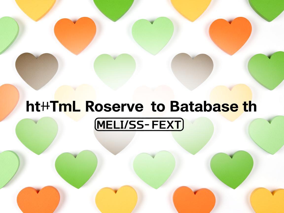 文本内容用html如何保存到数据库中  第1张