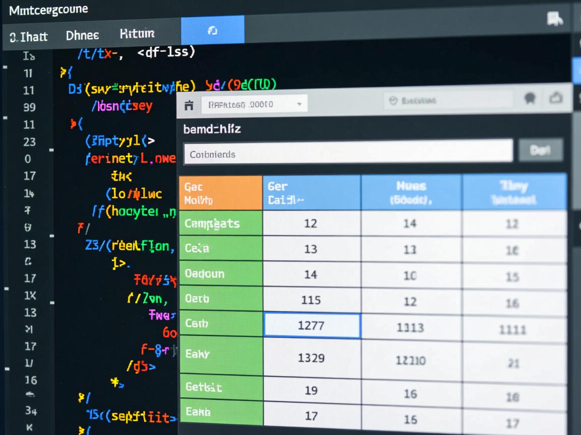 html如何编写表格  第1张