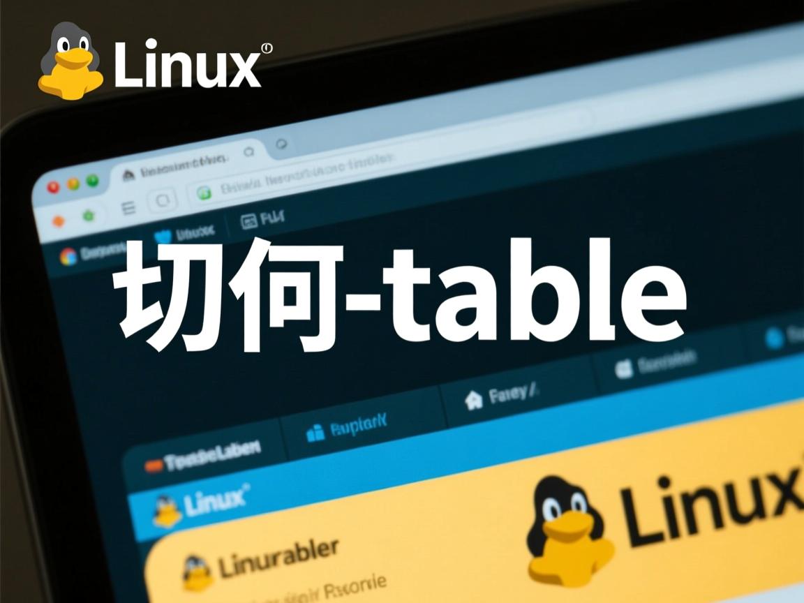 linux如何切换table