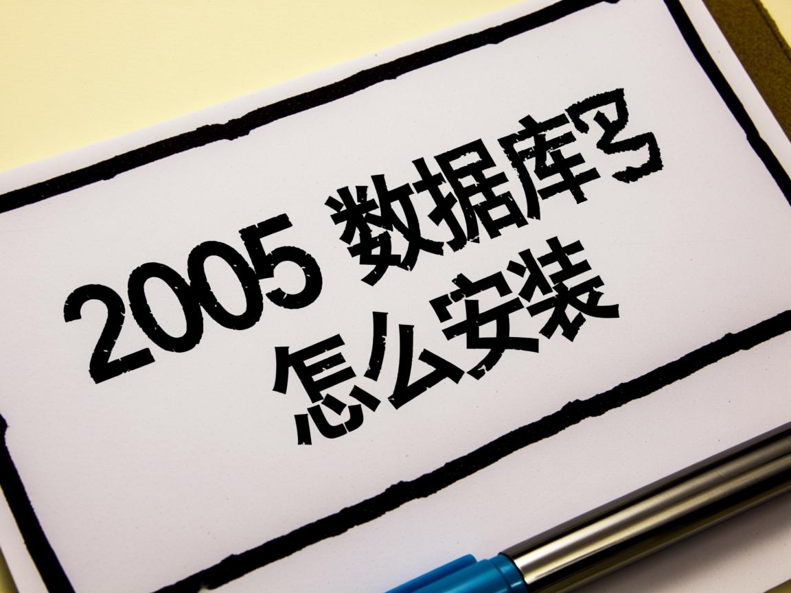 2005数据库怎么安装  第3张