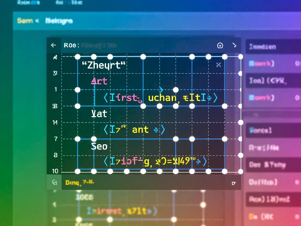 html中网格线如何设置  第1张