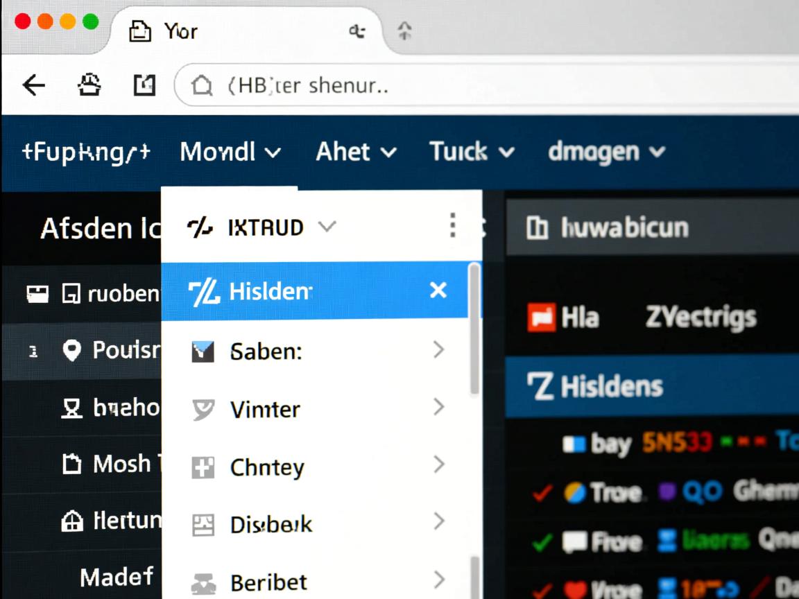 html如何设置隐藏菜单 第1张 html如何设置隐藏菜单 第1张