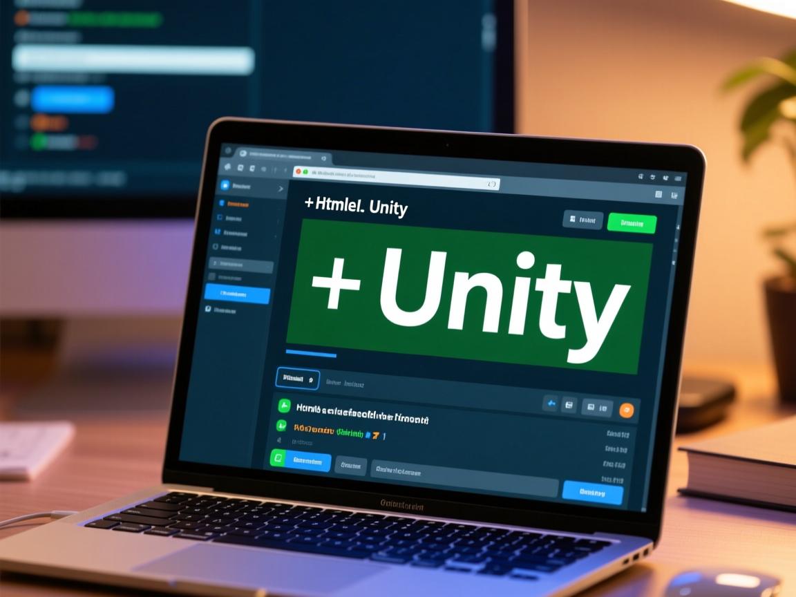 如何在html欠套unity  第2张