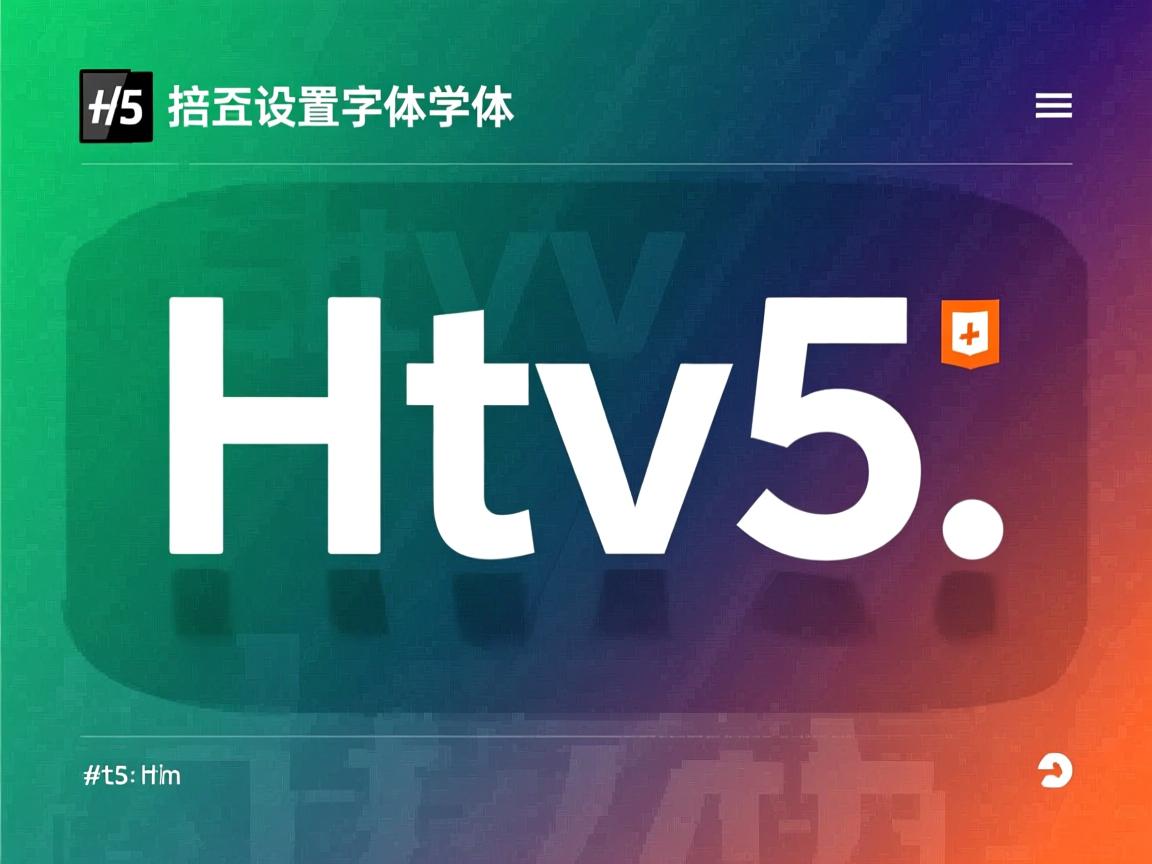 html5如何设置字体样式  第2张