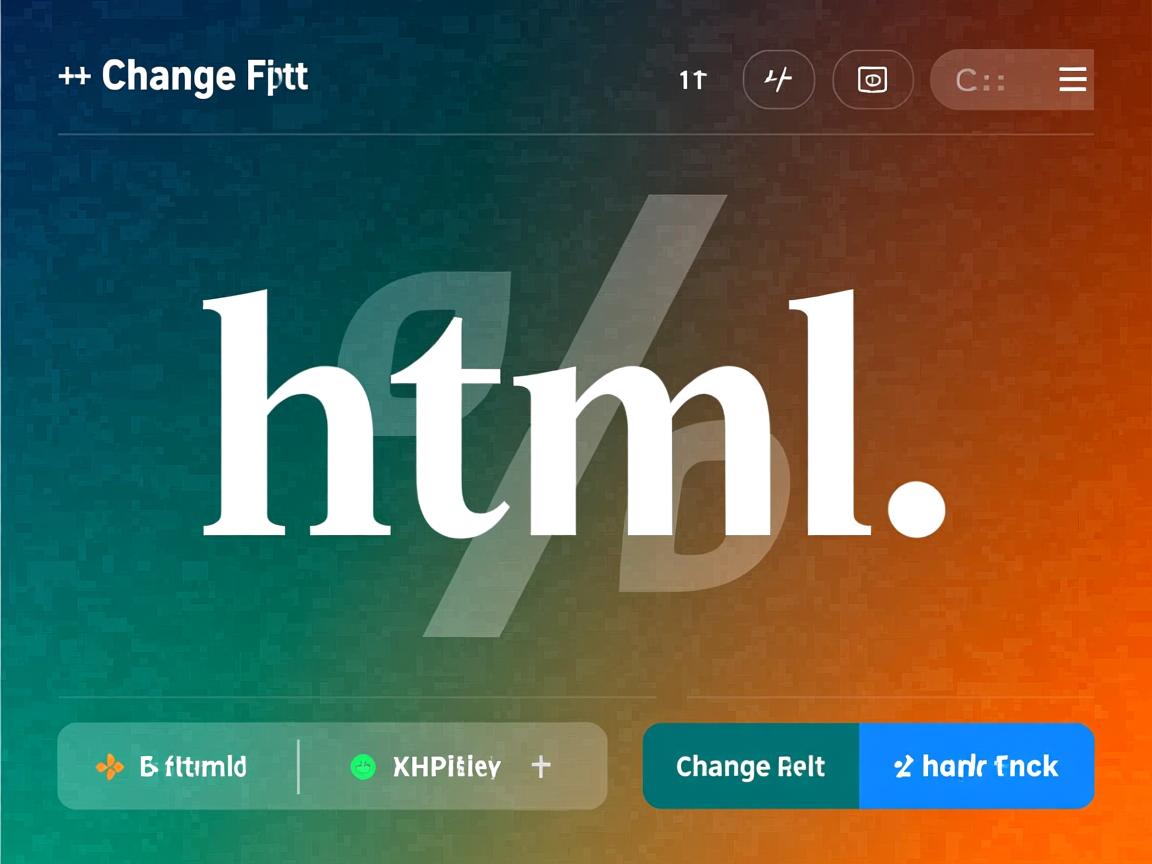 如何在html中改变字体样式 第1张 如何在html中改变字体样式 第1张