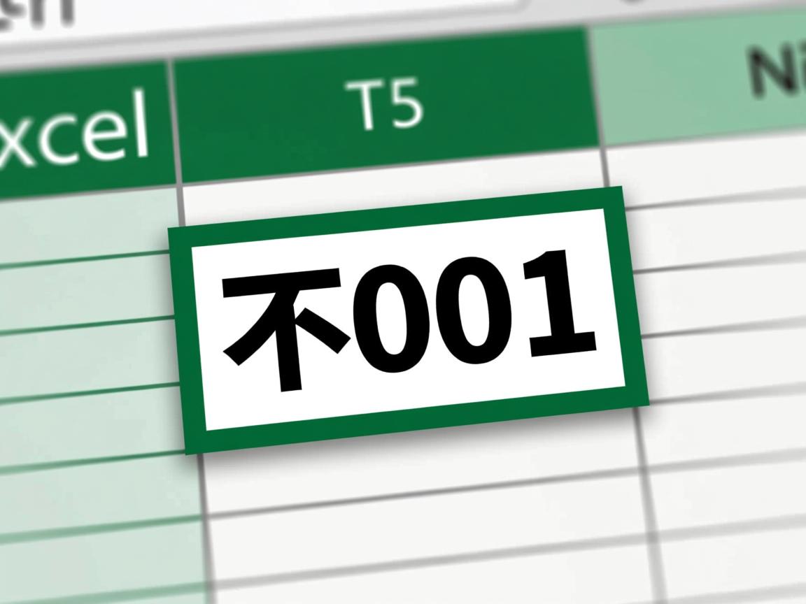 为什么excel表格中输不了001 第2张 为什么excel表格中输不了001 第2张