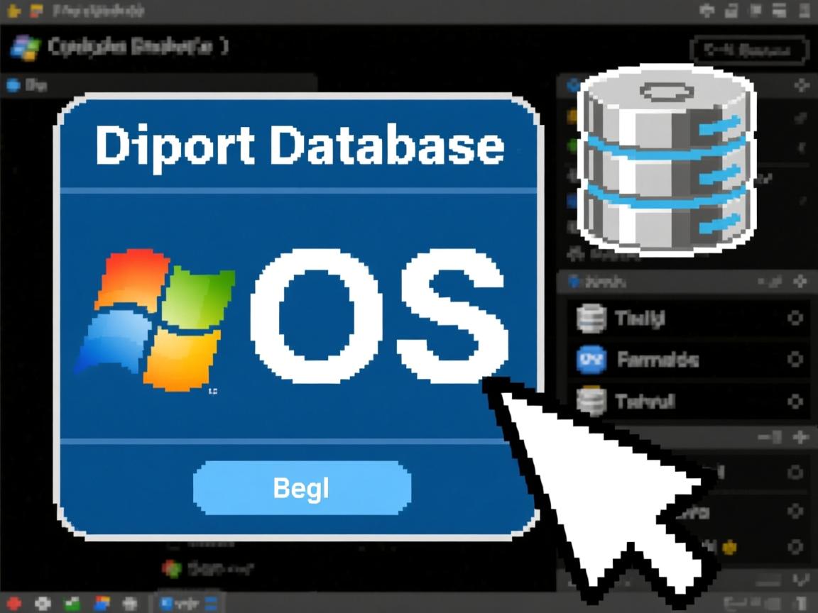怎么在dos里导入数据库  第1张