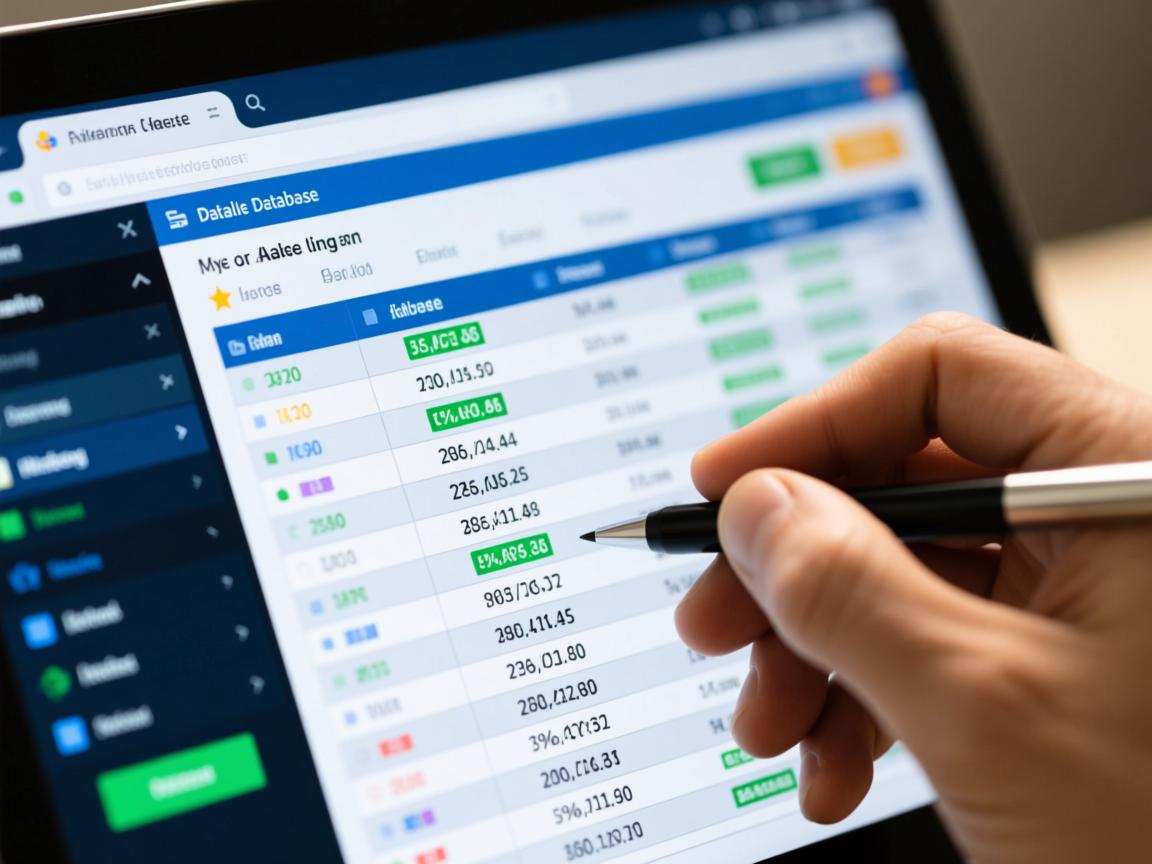 怎么像数据库的表录入数据