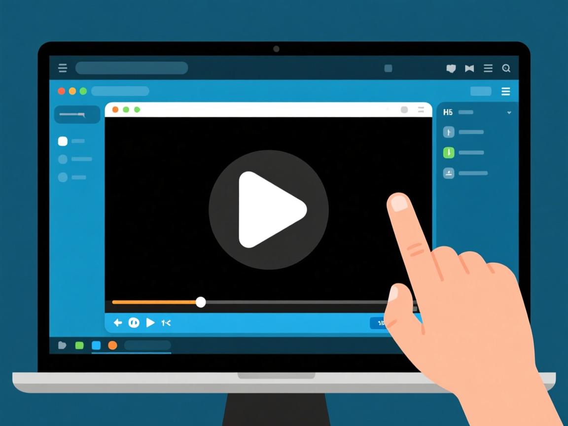 如何使用html5播放视频教程