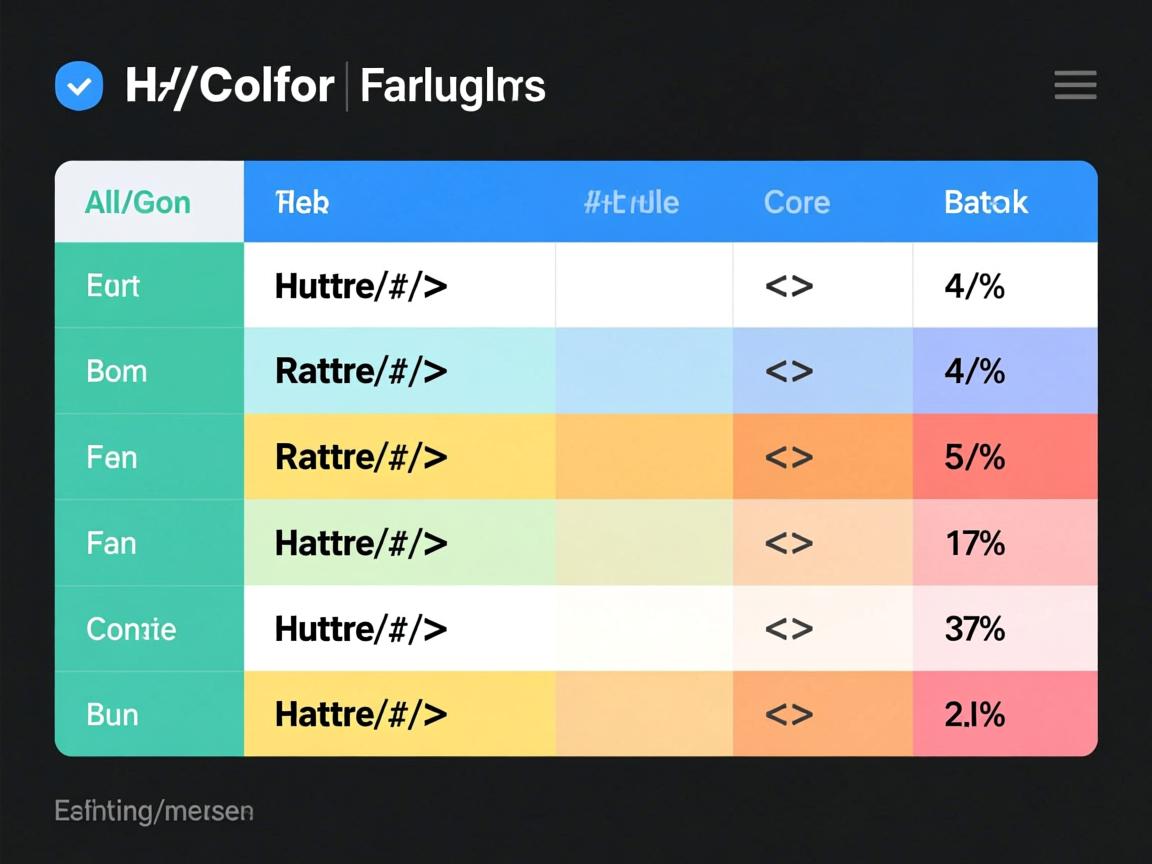 html如何更改表格字体颜色  第1张