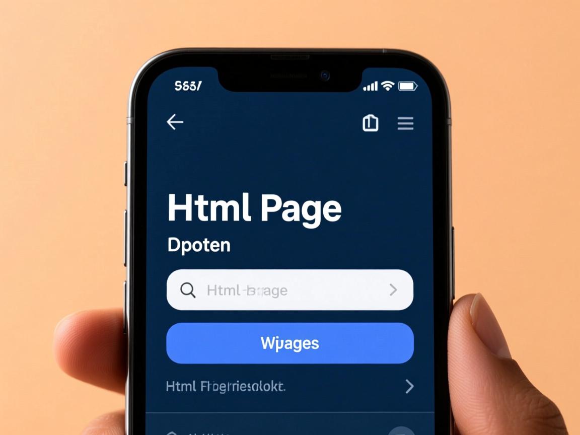 手机html页面如何打开  第1张