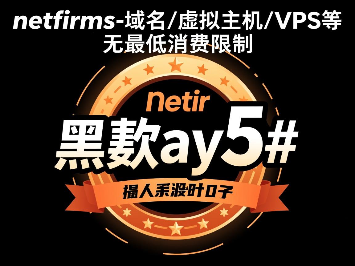 #黑色星期5#:netfirms-域名/虚拟主机/VPS等无最低消费限制 第3张 #黑色星期5#:netfirms-域名/虚拟主机/VPS等无最低消费限制 第3张