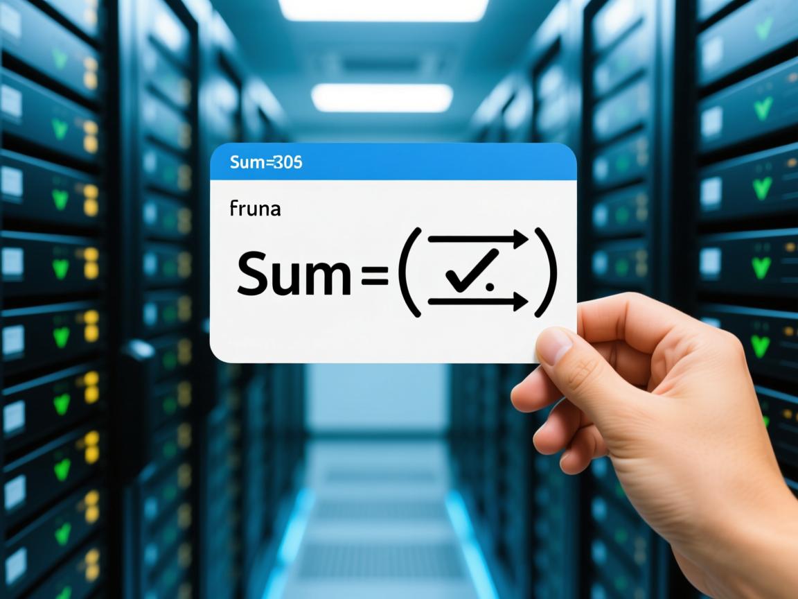 数据库的sum函数怎么用