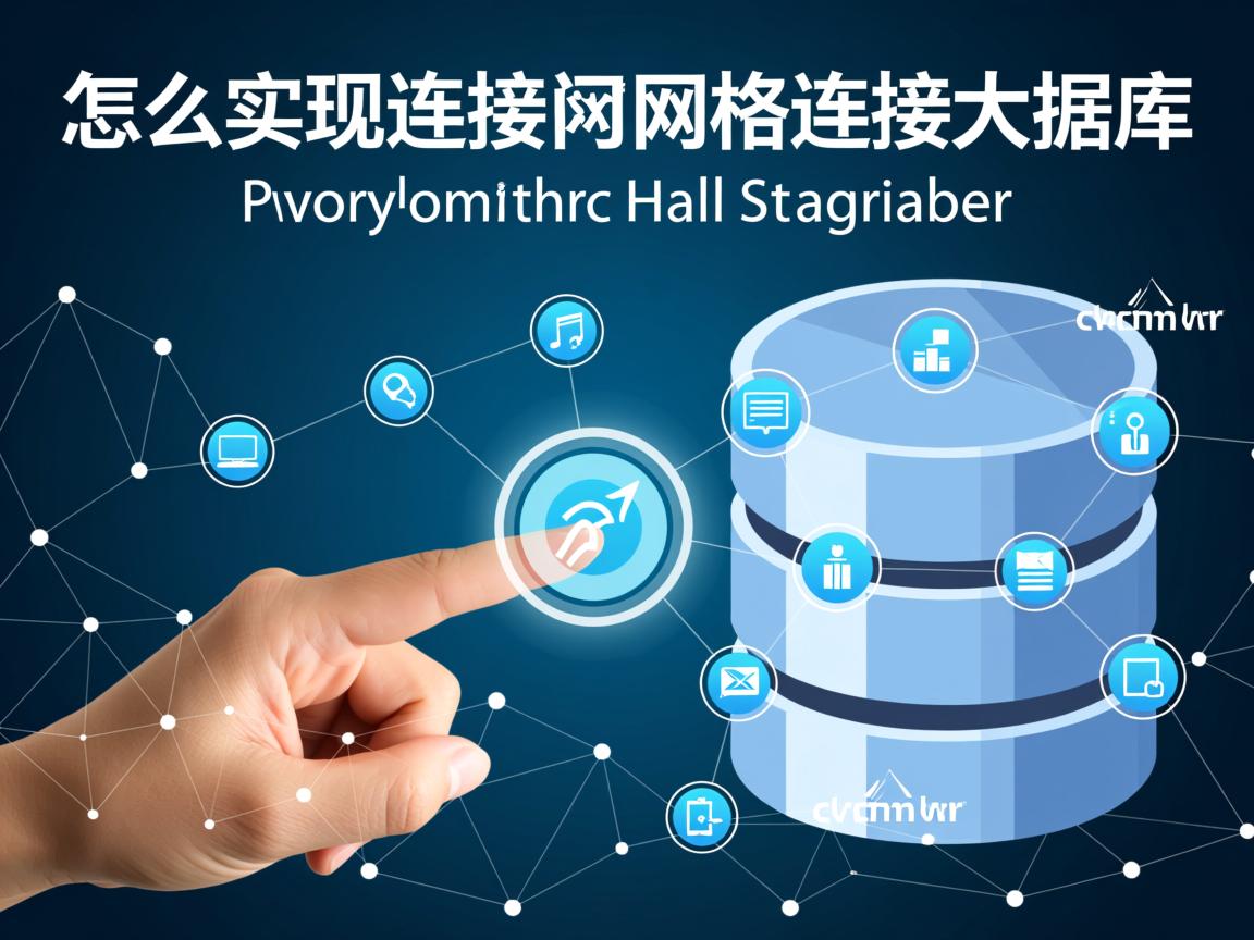 程序怎么实现连接网络连接数据库