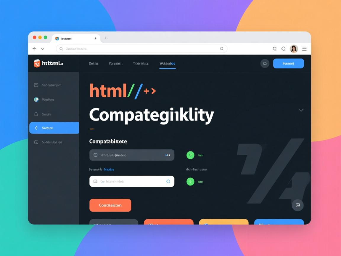 如何设置html网页的兼容性  第3张