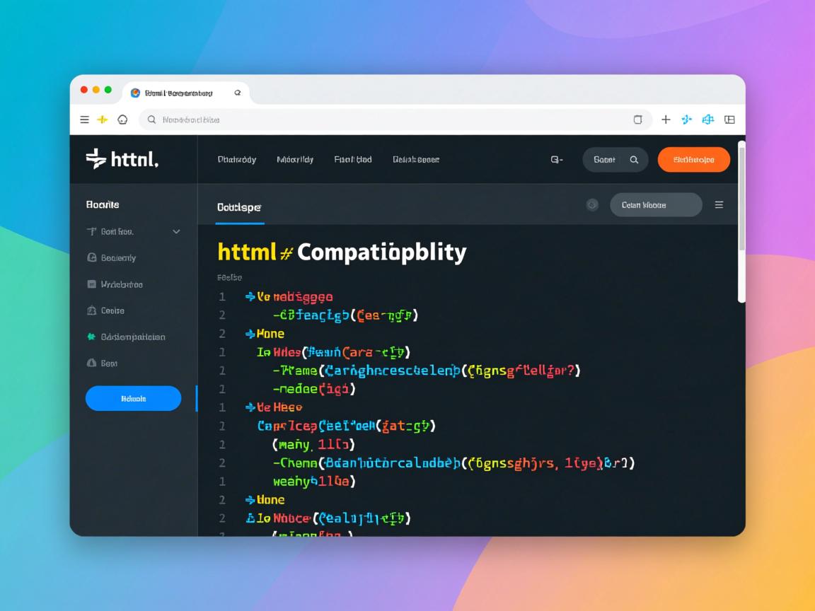 如何设置html网页的兼容性  第2张