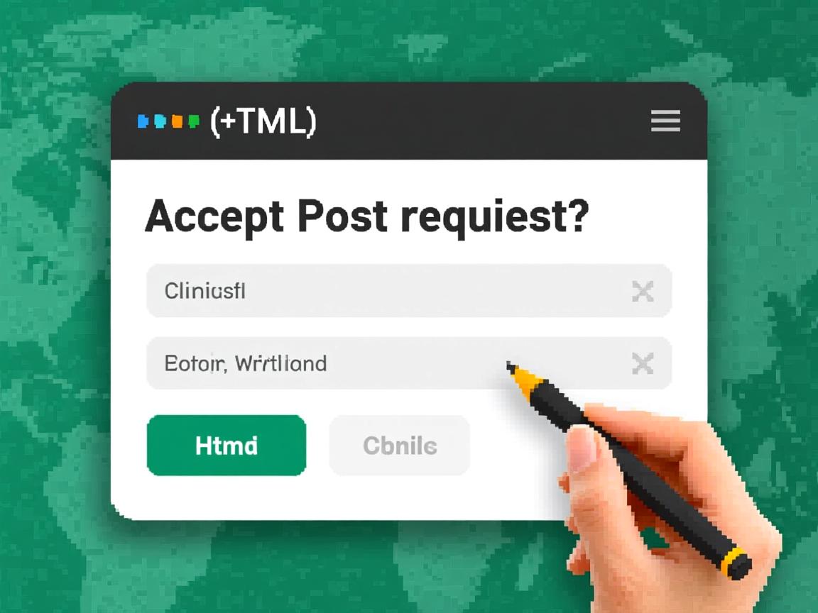 html如何接受post请求  第2张