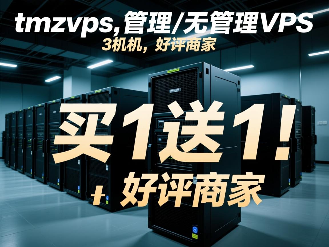 #黑色星期5#：tmzvps,管理/无管理VPS,买1送1,3机房,好评商家  第3张