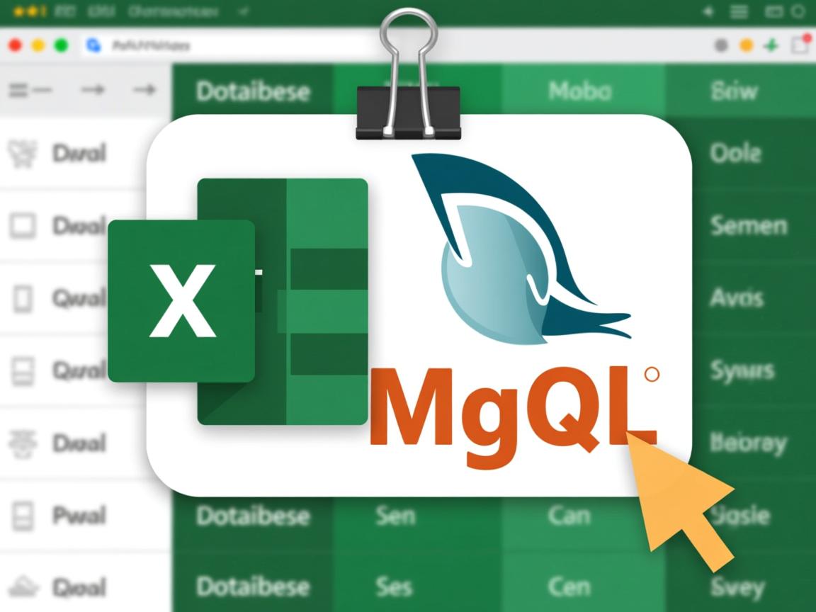 excel怎么复制到mysql数据库