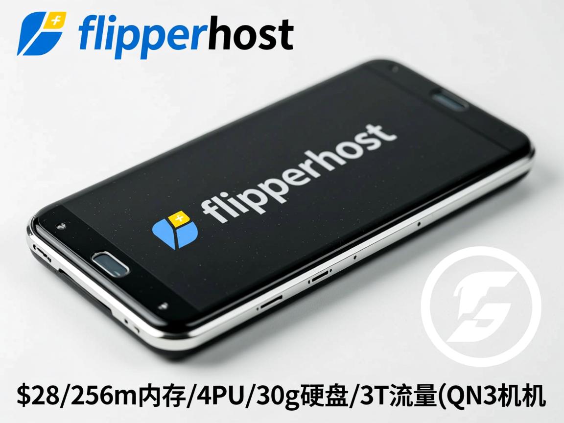 flipperhost-$28/256m内存/4CPU/30g硬盘/3T流量/QN3机房