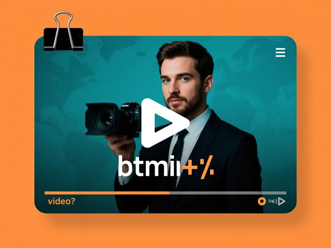 如何html中调用视频  第1张