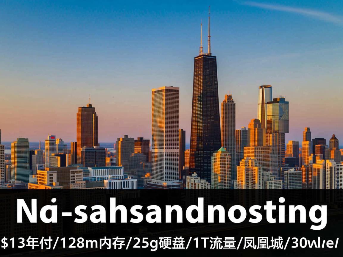 whitesandshosting-$13年付/128m内存/25g硬盘/1T流量/凤凰城/芝加哥