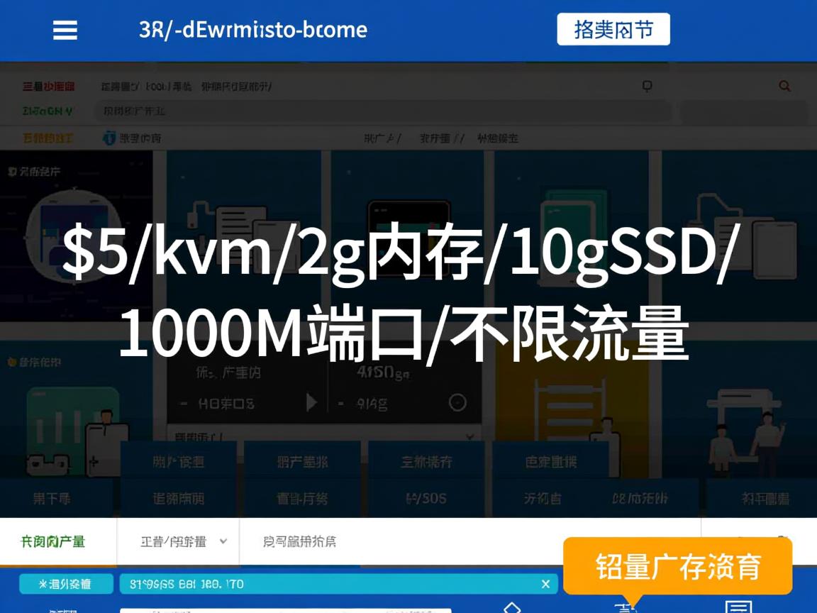 NeedAssistant-$5/kvm/2g内存/10gSSD/1000M端口/不限流量 第2张 NeedAssistant-$5/kvm/2g内存/10gSSD/1000M端口/不限流量 第2张