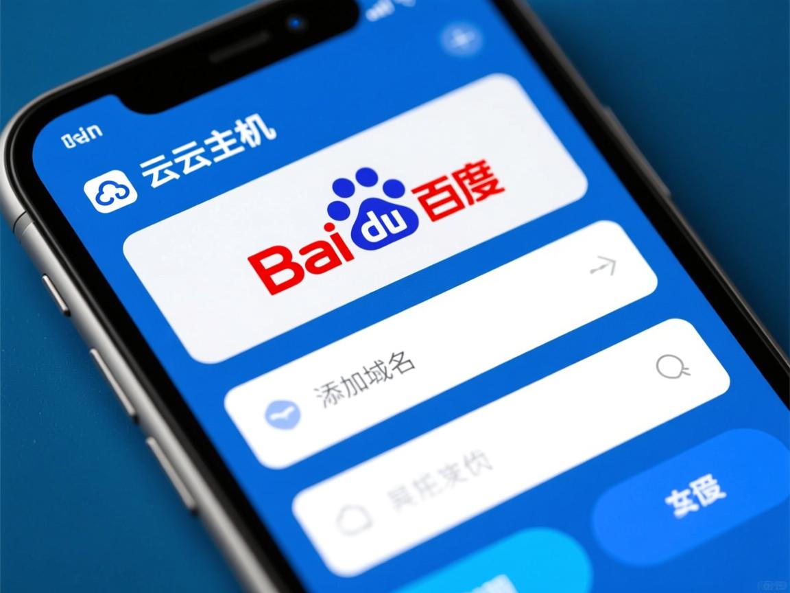 百度云虚拟主机添加域名  第1张