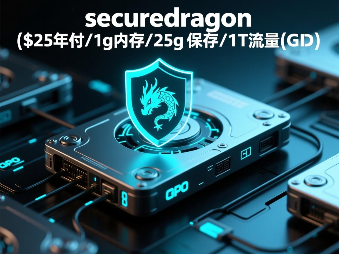 #ddos保护：securedragon-$25年付/1g内存/25g硬盘/1T流量/G口