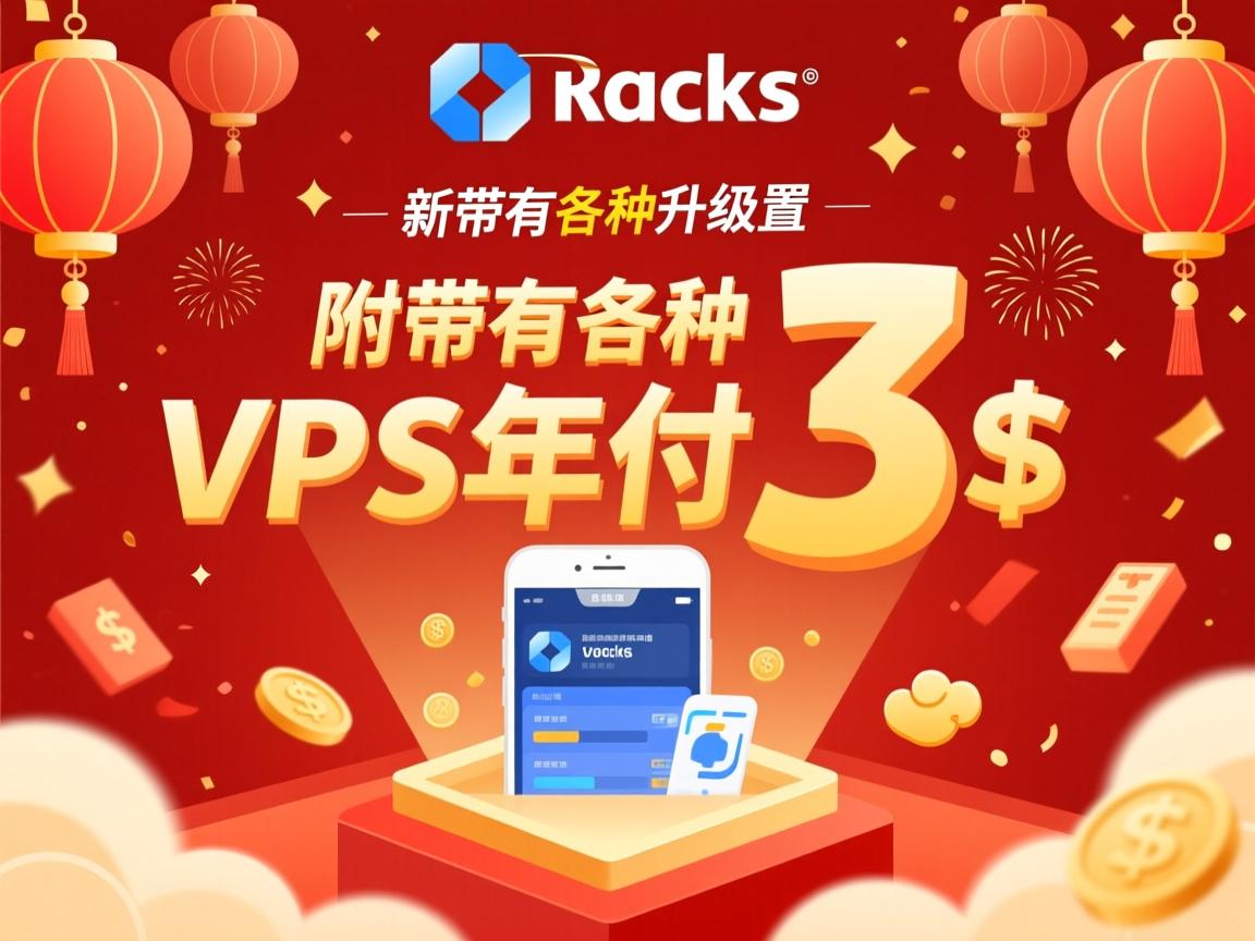 alpharacks,新年促销,VPS年付3美元,附带有各种升级配置  第3张