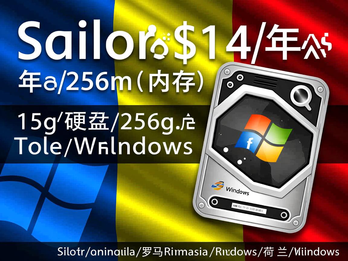 hostsailor-$14/年/256m内存/15g硬盘/256g流量/罗马尼亚/荷兰/有Windows 第3张 hostsailor-$14/年/256m内存/15g硬盘/256g流量/罗马尼亚/荷兰/有Windows 第3张